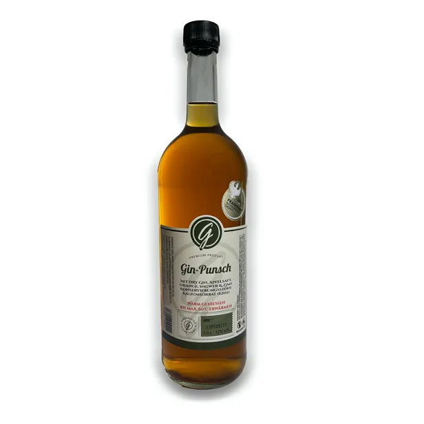 Graul Spirituosen, Gin Punsch, Flasche 1,0l (Einweg)